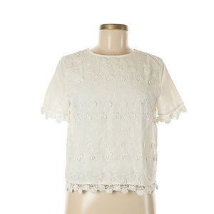 Zara White Blouse